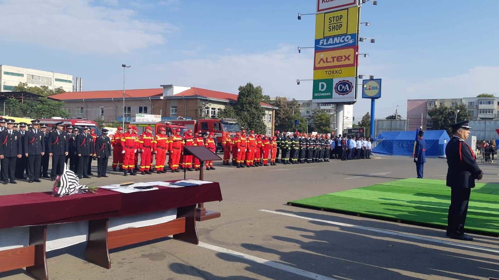Eveniment Ziua Pompierilor Din Romania Sărbătorită și La